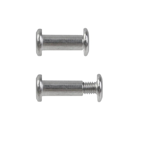 Two Heavy Duty Stainless Steel Binding Post Screws showing M5 thread design, used in various electronic gear projects.