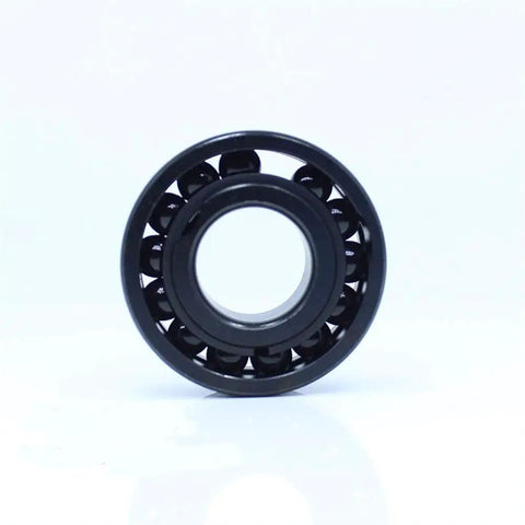 Rock Solid 2 Pcs High Temperature Ball Bearings 30X55X13MM TB6006 deep groove bearing viewed from front, ideal for heavy duty motors.