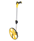 Heavy Duty Foldable Mechanical Measuring Wheel With Solid Precision Counter, 12.52 inch wheel, aluminum alloy for accurate distance tracking.