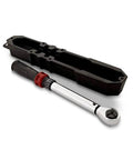 Three-Eighths Inch Drive Microtork Torque Wrench, 25 To 250 Inch-Pounds Range with case, twist lock ring, black finish