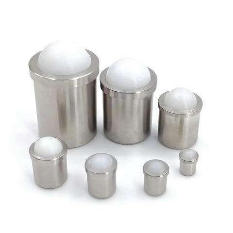 Top Shelf Brass Ball Plungers Featuring A Snappy Spring Mechanism And Grit Resistant Stainless Steel Build For Hassle Free Push Fit Assembly And Knockout Workshop Projects - assorted sizes in stainless steel.