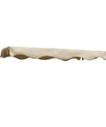 Replacement Canopy Top Cover For Traditional 3 Person Swing 85 By 46 Inches Canopy Replacement For Outdoor Swing Roof, beige color