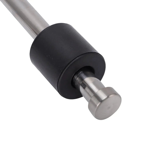 Close-up of 152mm stainless sender from Slick Fuel Sending Unit and Gauge Kit for Your Whip Boats and Trucks with RV showing smooth metal end.