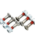 Sprocket Bolt Kit With Nuts And Washers For Off Road Motorcycles, Beefy Galvanized Steel Fasteners, Rock Solid Drivetrain Mounts