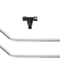 Traveling Sprinkler Replacement Parts Kit For The Traveling Sprinkler Tractor Front Wheel And Gear Housing Motor Assembly Aluminum Tubes And Ends