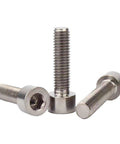 Pure Titanium Grade 2 Hex Socket Cap Screws M4 Featuring Din 912 Engineering Plus Rock Solid Corrosion Resistance for Heavy Duty Builds.