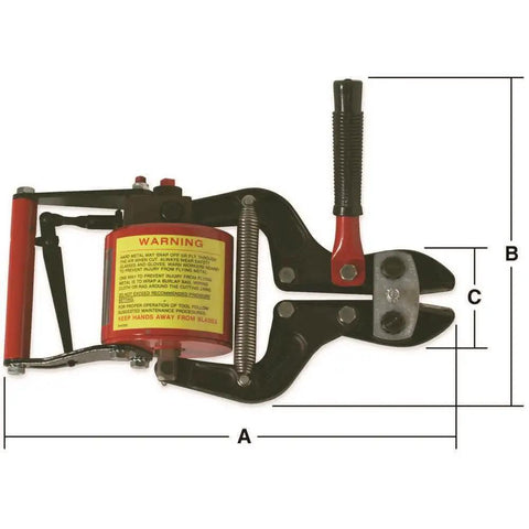 Heavy Duty Center Cut Pressure Gauge Rated For 90 To 130 PSI features rugged black casing and safety warning label, designed for precision measurements.