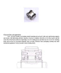 Heavy Duty Steel Needle Roller Bearings One Way Clutch Overrunning Backstop High Torque GCZ-B close-up showing design and features.