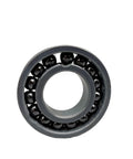 Front view of 6210 Silicon Nitride Full Ceramic Ball Bearings 50x90x20mm Si3N4 for heavy duty applications.