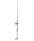 Circle Cutter Guide for Torch and Plasma Cutting, Stainless Steel Roller Guide With 50cm Rail, vertical view with scale ruler