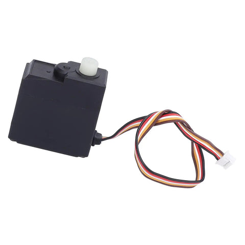 High Performance RC Steering Servo Motor For Rc Cars 16101 16102 16103 16201 with five wire connector and plastic housing.