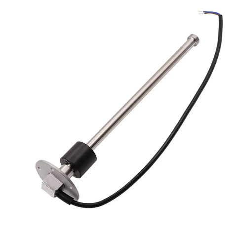Ridiculously Tough 316 Stainless Steel Fuel Sending Unit And Water Level Gauge Sensor with float arm and wiring.