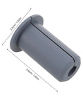 Get These 6pcs Silicone Cable Grommets That Are Totally Fire Proof And Wear Resistant For Perfect Wall Hole Cover In Your Home Or Office To Keep Wires Outta Sight. grey silicone cable grommet, 3.8cm x 2.6cm