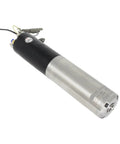 Top Shelf Automatic Tool Changer Water Cooled Spindle Motor With Iso20 Taper 1.8kw Motor showing metal casing and cooling connections.