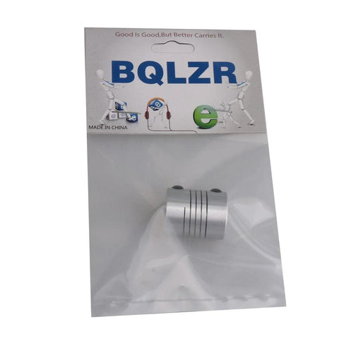 BQLZR 5x8mm CNC stepper motor shaft coupler, metal flexible coupling in plastic packaging