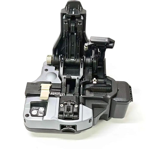 Heavy Duty CT50 Fiber Optic Cleaver And High Precision Cutting Knife Tool with matte gray body for precise cutting.