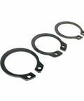 900-Piece All-In-One External Snap Ring Kit 5-20mm C Type Circlips Stainless Steel Black 65Mn GB894 Retaining Clips