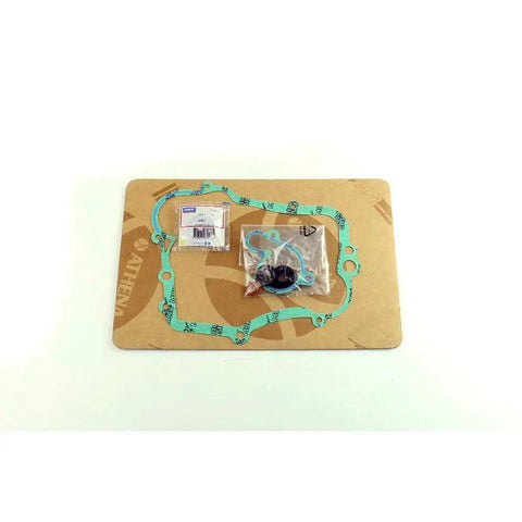 Heavy Duty Water Pump Gasket Kit With Crank Seals And Precision Bearings For Yamaha Yz85 Dirt Bike, includes gaskets and sealed bearings.
