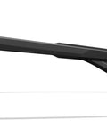 Side view of Top Shelf Shatterproof Sunglasses And Work Safety Shades featuring a glossy tortoise frame and polarized grey lenses.