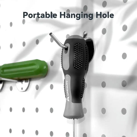 Knock Out Stubborn Clogs Fast With This Go To 3D Printer Nozzle Cleaner For 1.75mm Extruders with portable hanging hole.