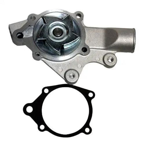 High Performance Water Pump With Gasket, aluminum body, sealed bearing, designed to fit OE fan clutches and maintain coolant flow rate.