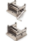 DIY Manual Plate Rolling Machine For Soft Metal Sheets And Tubes Mini Bending Tool For Hobbyists And Makers