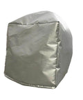 Wicked Tough EV Charger Station Cover Outdoor Waterproof Rain Shield For Wall Mount Chargers Crafted From Dense Oxford Cloth, silver color.