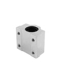 Five Pcs Linear Motion Bearing Slides SCS8UU Set For CNC Parts, 3D Printer Parts, And Precision Machine Tools, smooth aluminum block