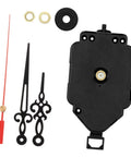 HR1688 Quartz Clock Movement Replacement Kit for DIY Wall Clocks with hands and pendulum parts displayed