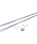 Top Tier 2200mm Linear Motion Kit With Two Heavy Duty Steel Guide Rails And Four SBR20UU Sliding Carriages - rails and hardware