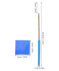 Flame Test Kit With Nickel Chromium Wire Loop and Cobalt Glass Filter shown with dimensions for chemistry classrooms.