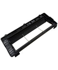 Universal Vacuum Accessory Mounting Bracket Kit For Robotic And Upright Vacuums, black plastic snap lock bracket