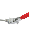 Push Pull Toggle Clamp Beefy Heavy Duty 100Kg Holding Power For Welding And Woodworking Jigs Quick Release Clamp Tool For Secure Workpiece Grip Galvanized Iron Construction For Rugged Durability, galvanized iron, red handle