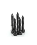 Dope Self Tapping DIN912 Hex Socket Head Cap Screws Set In Carbon Steel Black Finish, shown in upright position