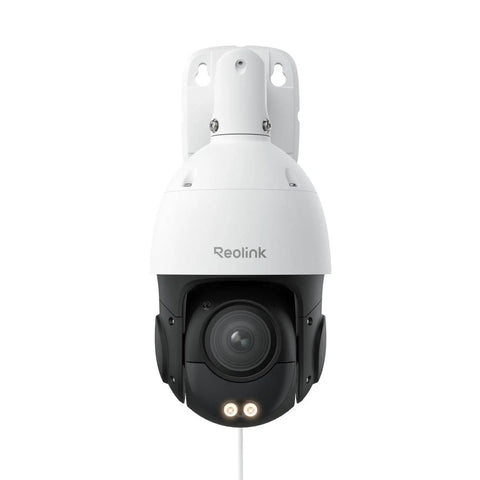 4K UHD PTZ Security Camera With 16X Optical Zoom And 3D Zoom Color Night Vision With Spotlight Dope Clarity front view