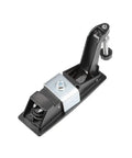Push Button Pop Up Cabinet Lock With Key Two Pack Black Cam Lock for cabinets, shown in detail with zinc alloy construction