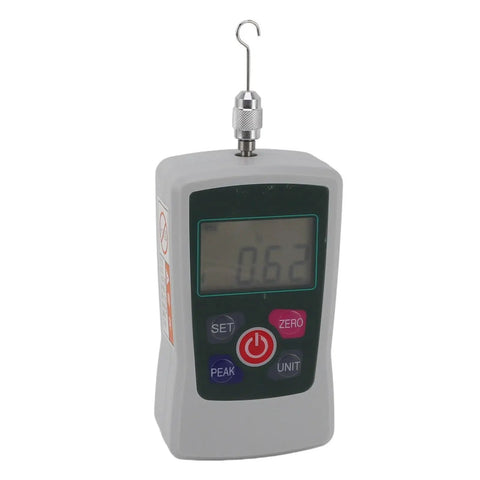 Top Shelf Slick Digital Force Gauge And Handheld Push Pull Tester Delivers Hella Accurate Readings Up To 3 Newtons For Busy Labs And Active Job Sites, displaying 0.62N load.