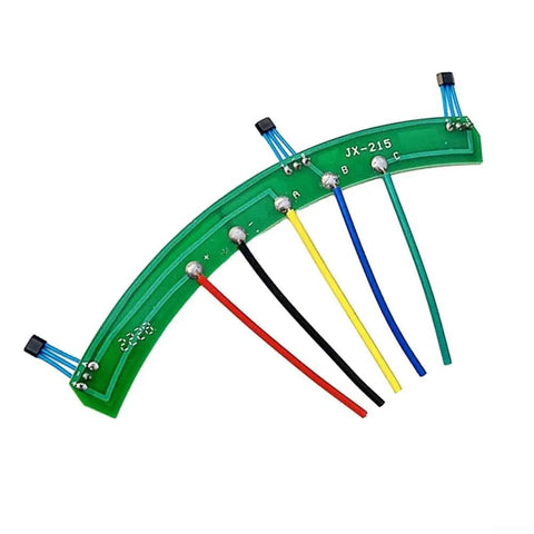 Heavy Duty Electric Vehicle Hall Sensor Circuit Board Replacement For E Bikes And Mobility Scooters Durable PCB Module with wires.