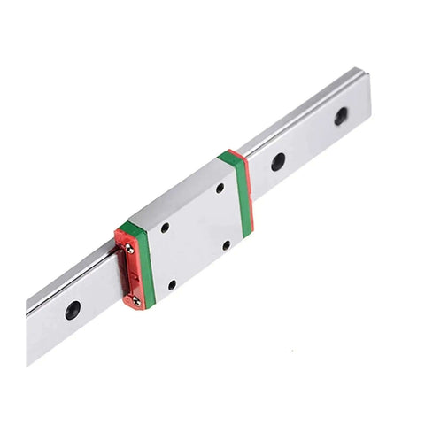 High Precision Linear Guide Rail Kit With 450mm Support And MGW7C Block Slide For Smooth Motion Low Friction Easy Install No Maintenance Required For Serious DIY Projects, 450mm rail