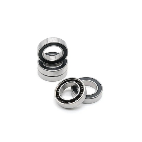 Real Slick Ceramic Hybrid Ball Bearing S6802rs, 15X24X5mm size, precision sealed for reliable ride.