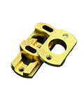 Upgrade Your BLV VzBoT 3D Printer Setup With These Awesome Square 18mm Oldham Couplers For T8 Z Axis Lead Screws, Perfectly Fitted Ramps Ensure Smooth Prints Every Single Time Without Any Wobbles Or Jitters. brass 18mm Oldham coupler for T8 Z axis lead screw