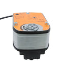 Straight Up Smooth Ventilation Ball Valve Actuator With Modulating Rotary Control for Residential Hvac Projects, 24 Volt AC DC motor.