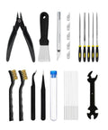 28 Piece 3D Printer Tools Kit With Storage Case For All FDM And SLA Printers Including Bambu Lab Ender 3 Kobra And More