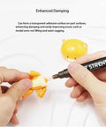 Premium Joint Reinforcement Glue Pen For Action Figures And Scale Models fast-drying adhesive applied to model joints.