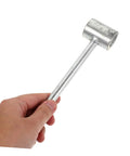 Hand holding Adjustable Hinge Repair Spanner Tool For Door Gap, Single Head Design, steel material, 19 mm size
