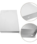 Pro Grade Badass Stainless Steel EV Charger Rain Guard Weatherproof Wall Housing durable stainless steel rain hood side view.
