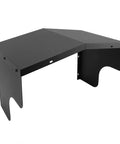 Badass Carbon Steel Shield For Your Electric Vehicle Charging Station Roof, black, corner design, universal fit.
