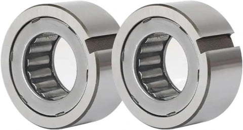 B213 One Way Cam Clutch Needle Roller Bearing Tough As Nails Heavy Duty Build with keyway viewed from the side.