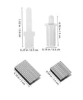 Grab This Top Shelf Shutter Repair Kit With Heavy Duty Plastic Pins And Rust Proof Staples For Fast Home Louver Fixes And Simple Backyard Window Refresh, featuring heavy duty plastic pins and rust-proof staples.