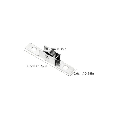 Pro Level 10 Pack Sliding Door Rollers With 10 mm Bore Bearing Kit for Window Track Guide Pulleys, silver metal roller.
